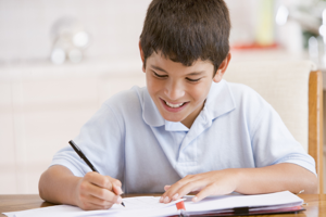 Ребенок с хорошо развитыми пространственными представления  не испытывает трудности при обучении письму